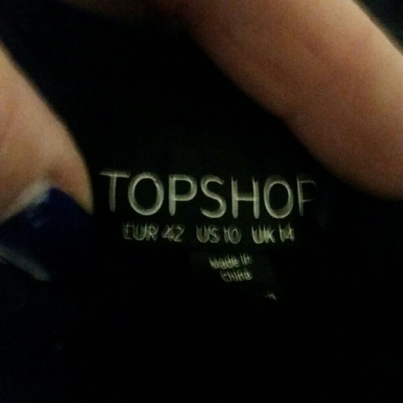 TOPSHOP l Black Knit Dress C6 - Picture 1 of 7